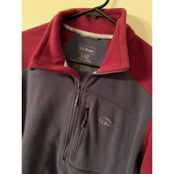 L.L. Bean Fleece Half Zip - Picture 2 of 4